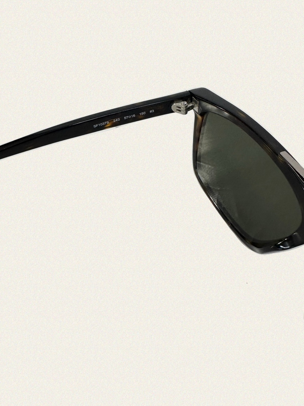 Salvatore Ferragamo SF1037S Tortoise Square Sunglasses - Picture 11 of 11